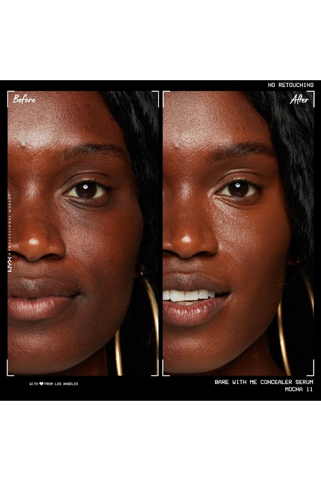 Консилер NYX Professional Makeup Bare With Me Concealer Serum Mocha, 9,6 мл. Фото 5.