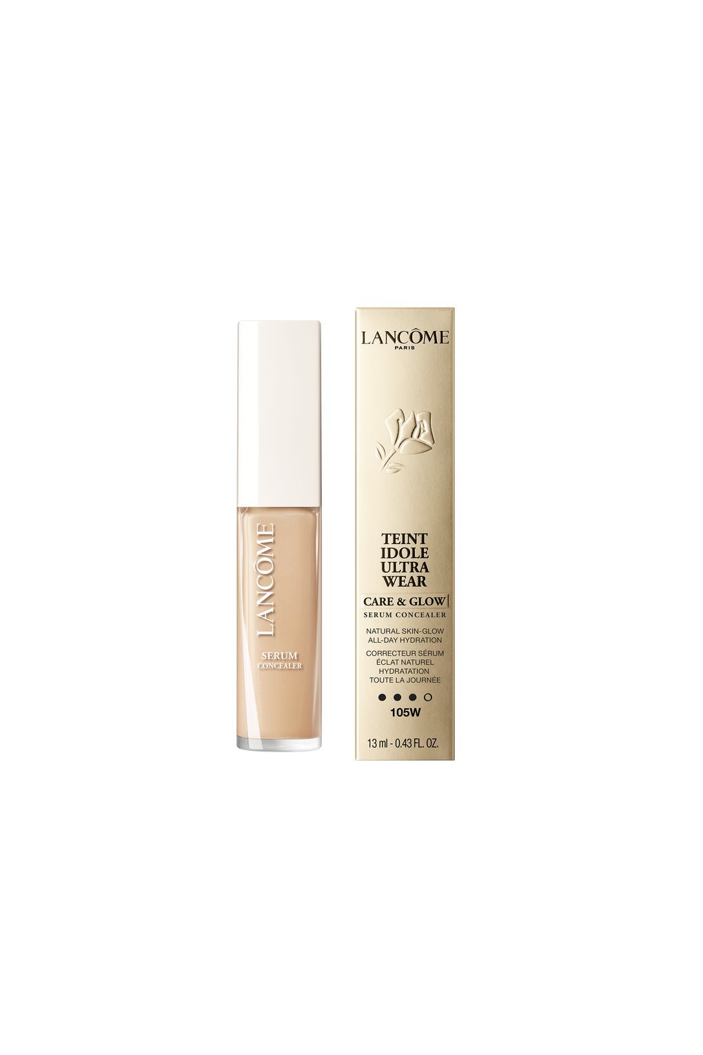 Консилер Lancome Teint Idole Ultra Wear Skin-Glow, 105W, 13 мл. Фото 2.