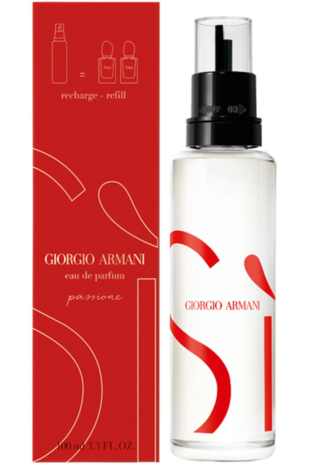 Вода парфюмерная Giorgio Armani Giorgio S Passione Refill, 100 мл. Фото 2.