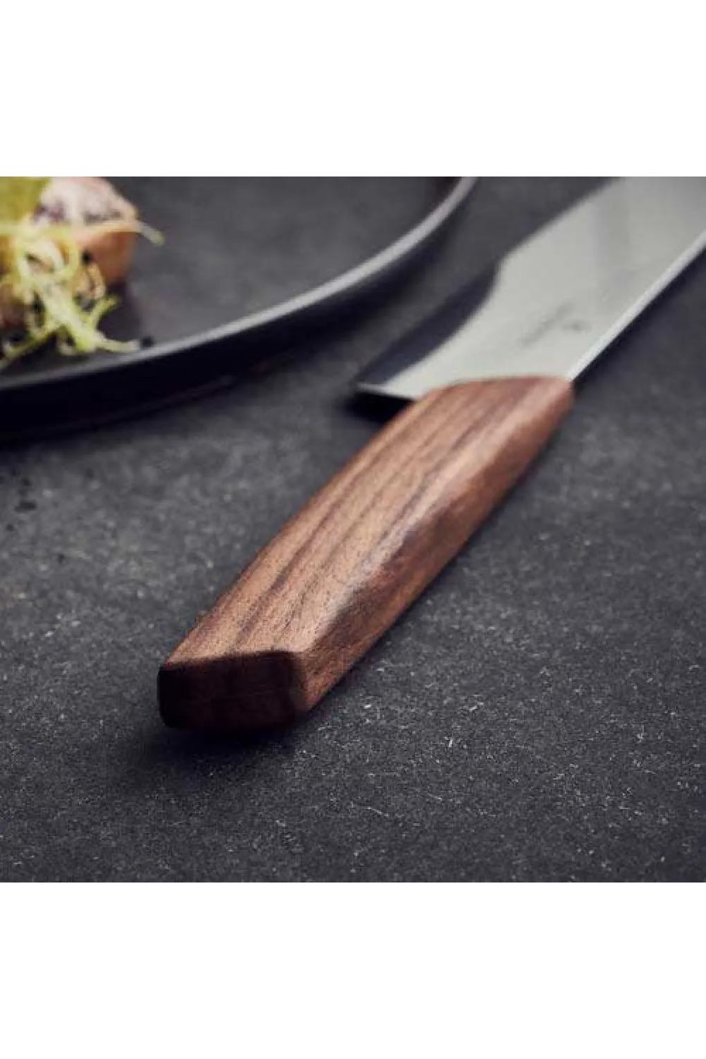 Нож для разделки мяса Victorinox Swiss Modern Carving Walnut Wood 20 см. Фото 5.