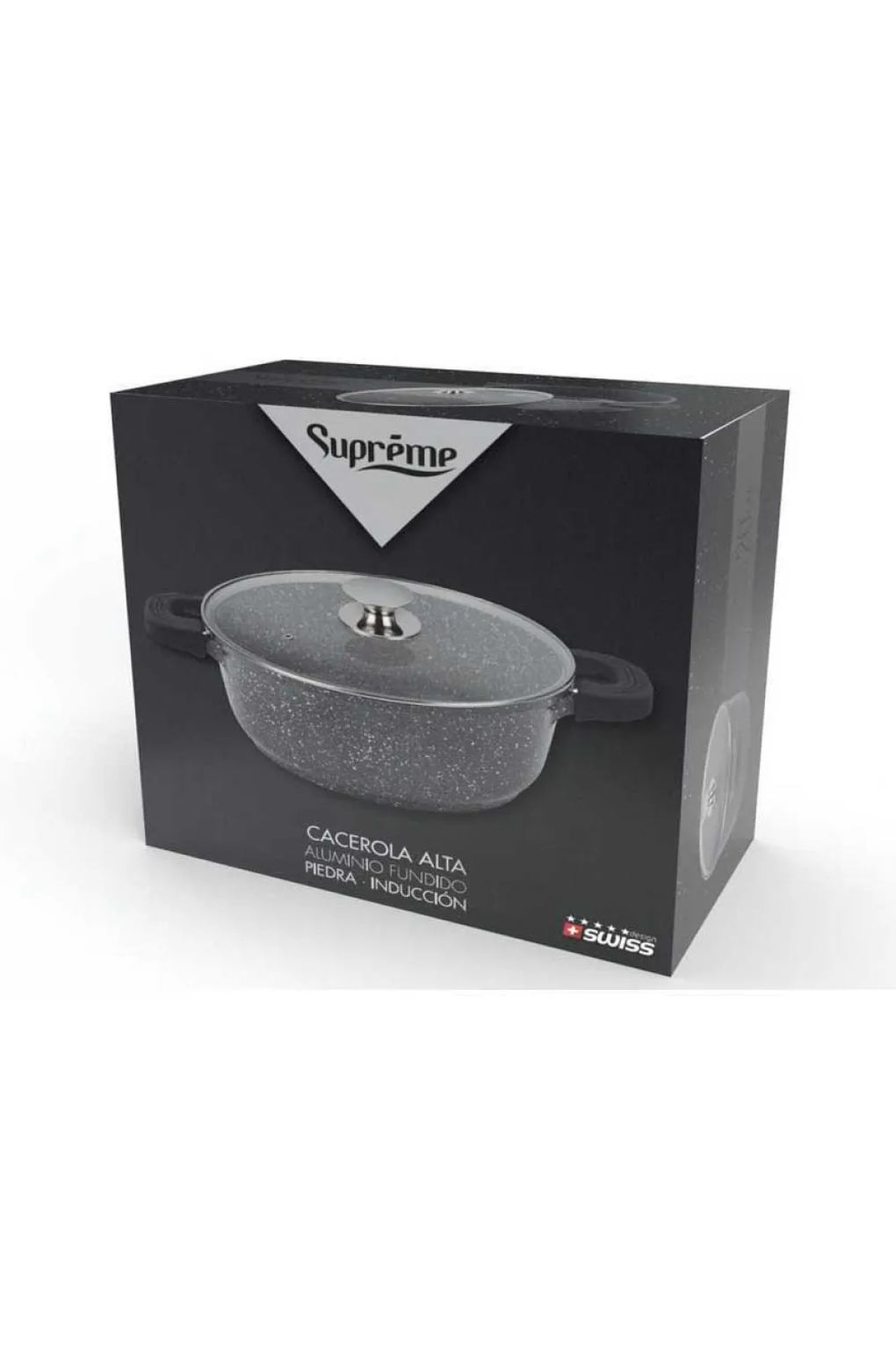 Кастрюля Supreme 33814 High Stone. Фото 4.