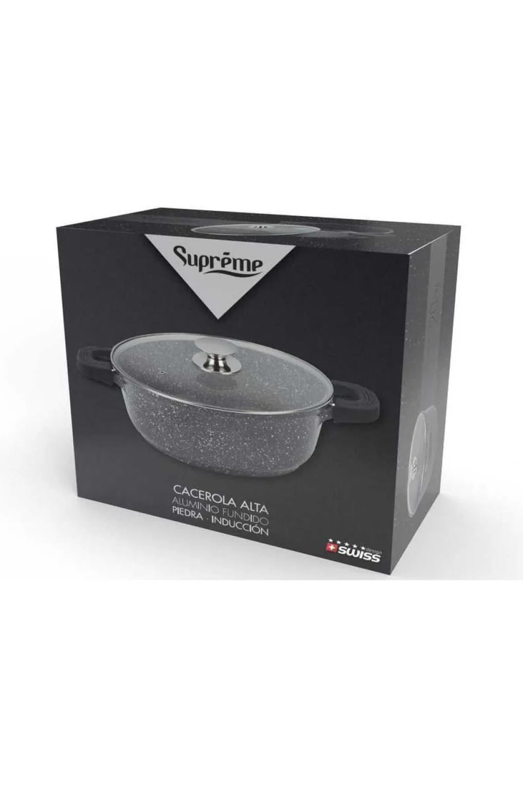 Кастрюля Supreme 33816 High Stone. Фото 4.