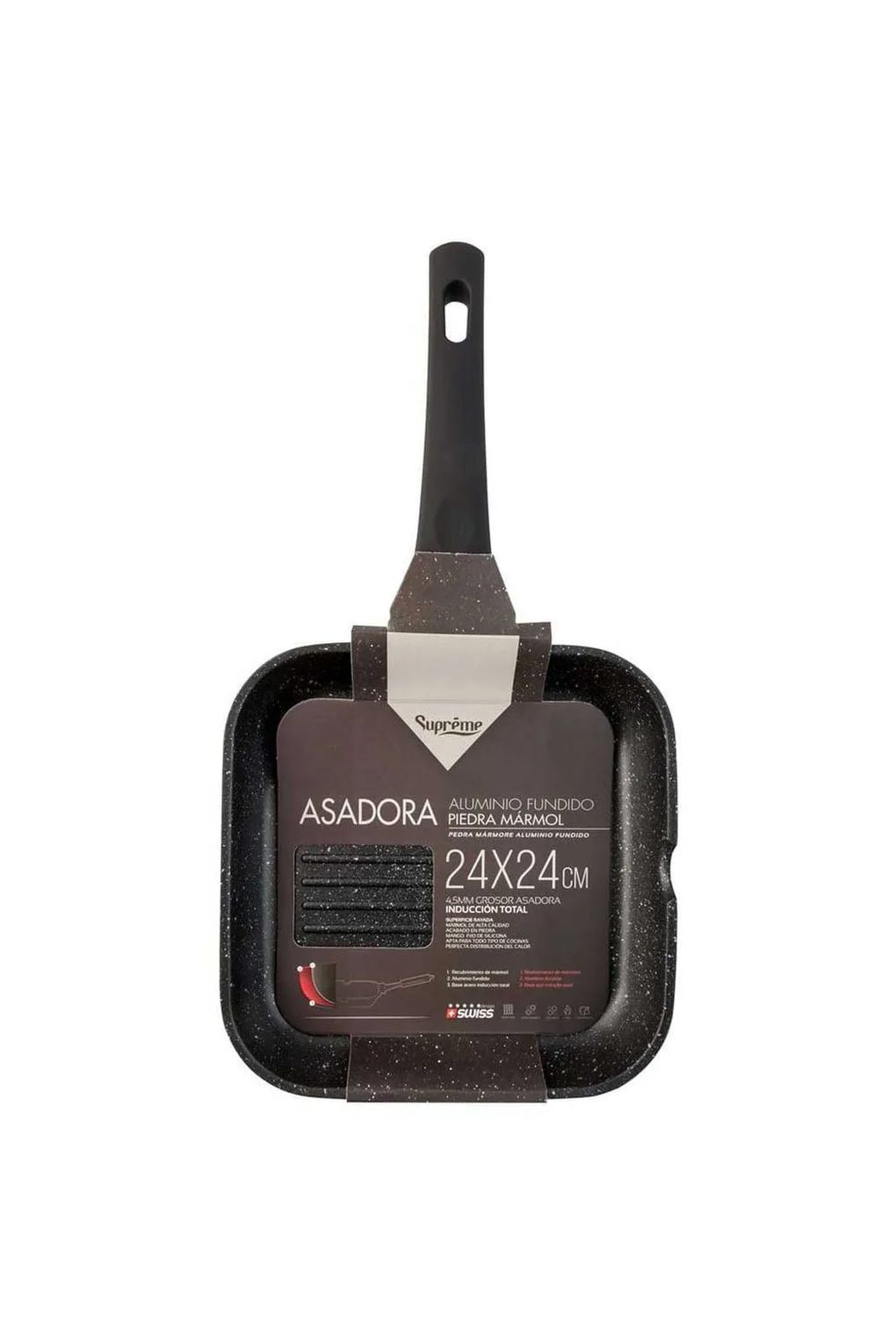 Сковорода-гриль Supreme 33848 Asadora. Фото 4.