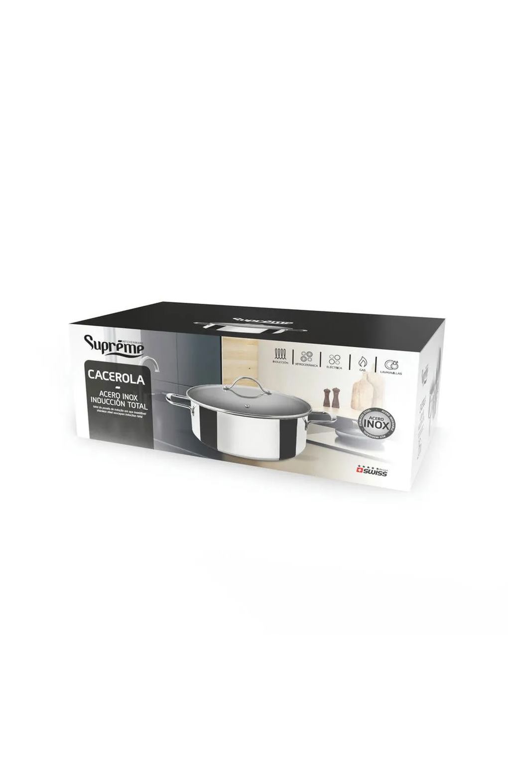 Кастрюля Supreme 34330 Stainless Steel Induction. Фото 2.