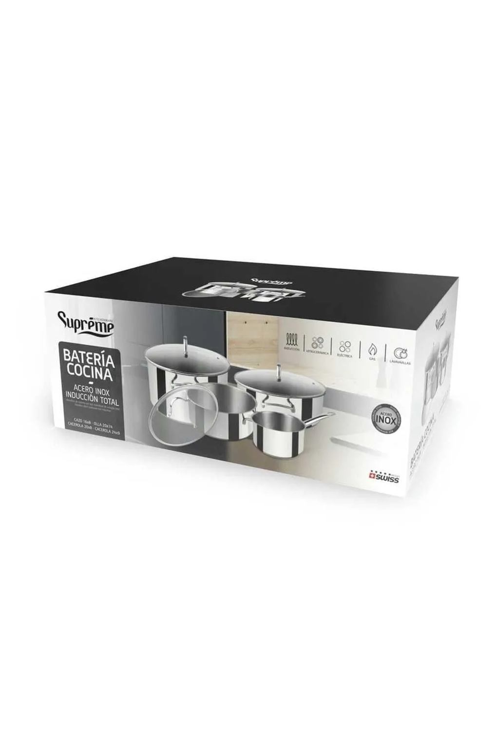 Набор посуды для приготовления Supreme 34689 Cooking Pot Set. Фото 3.