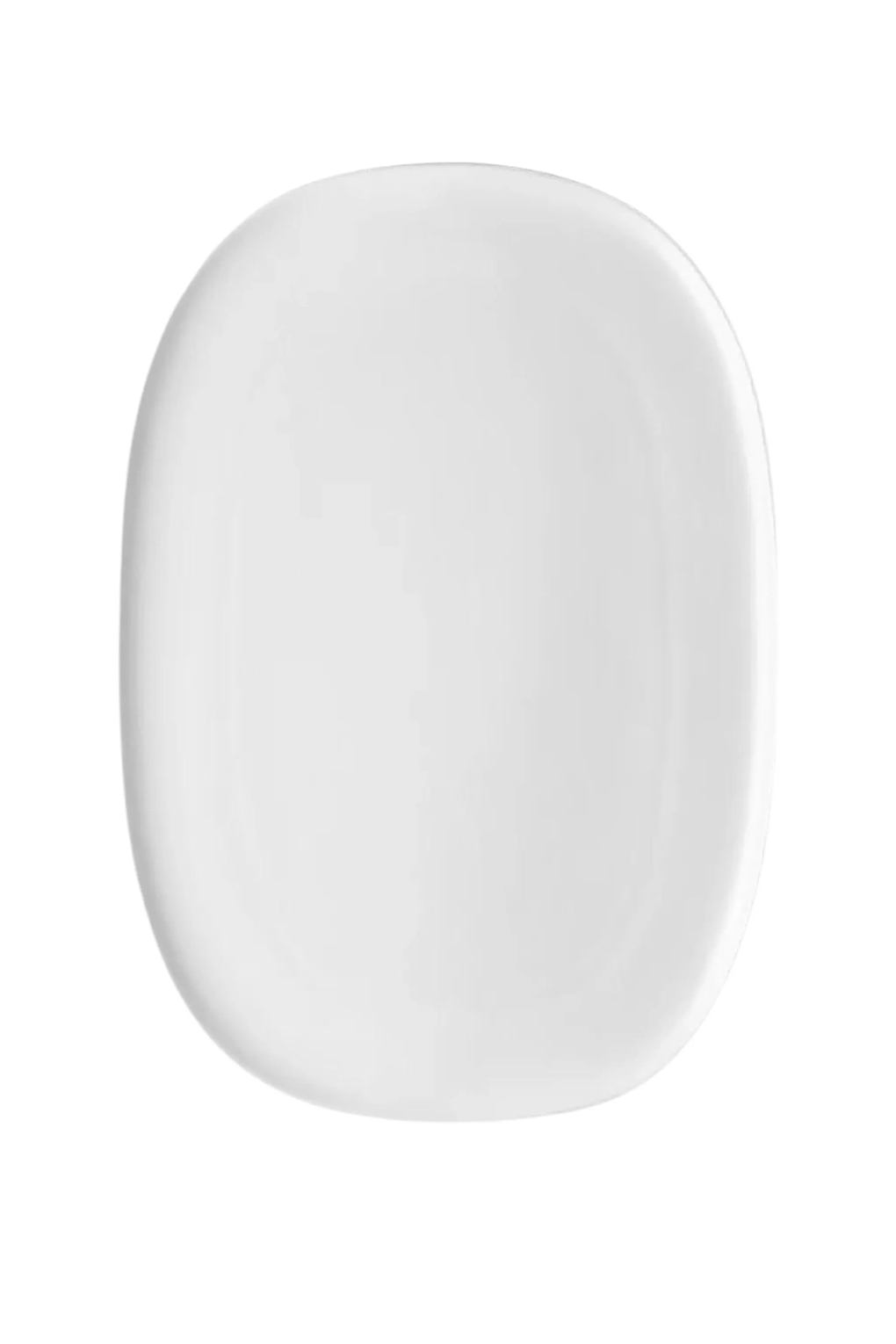 Сервировочная тарелка из коллаборации с Alessi Itsumo naoto fukasawa, 36 x 25 см. Фото 2.