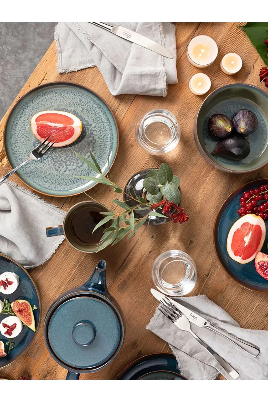 Набор для завтрака предметов Villeroy & Boch Stone, 6 предметов. Фото 2.