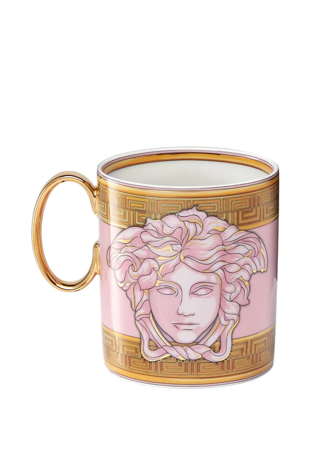 Кружка с принтом Versace Medusa amplified. Фото 2.