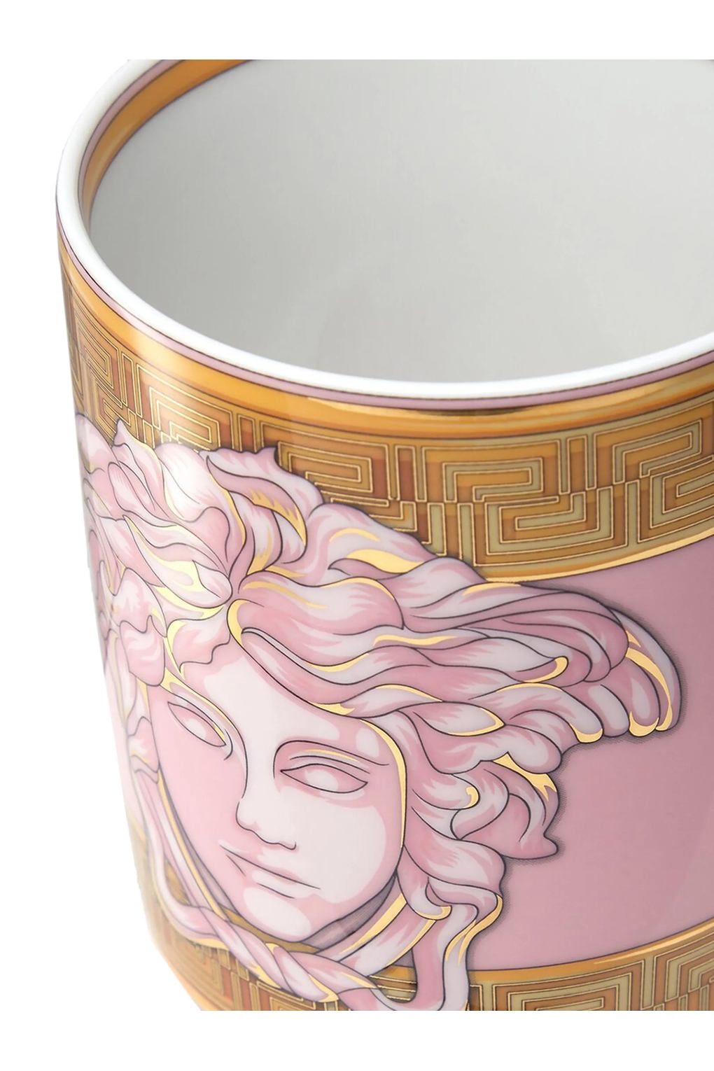 Кружка с принтом Versace Medusa amplified. Фото 3.