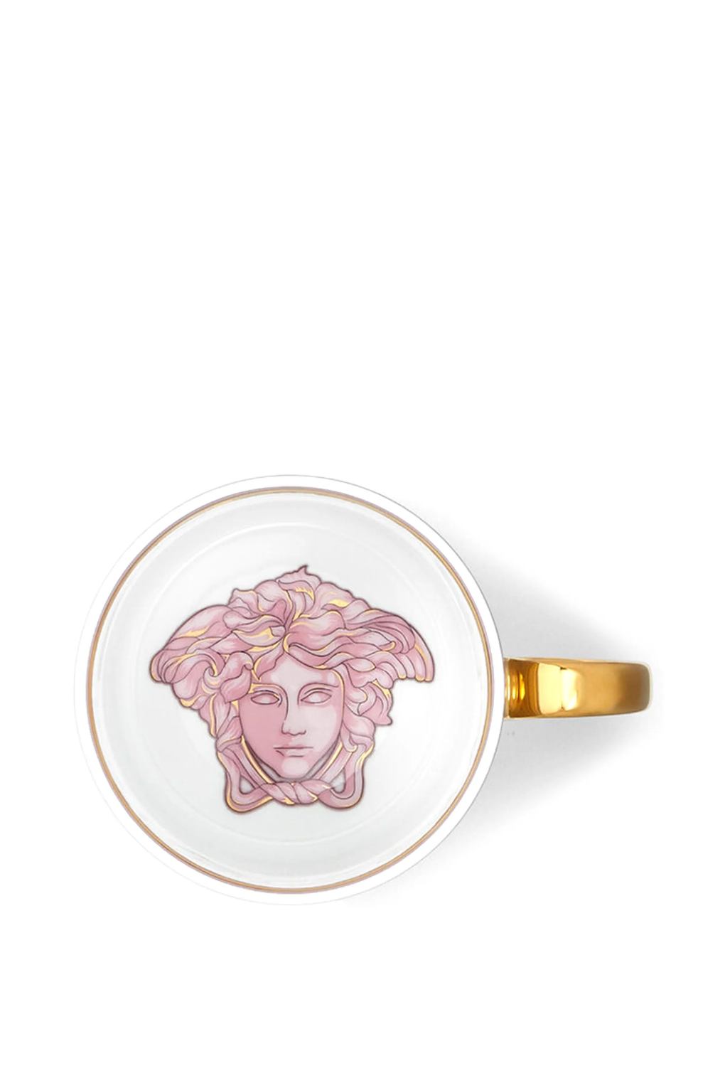 Кружка с принтом Versace Medusa amplified. Фото 4.