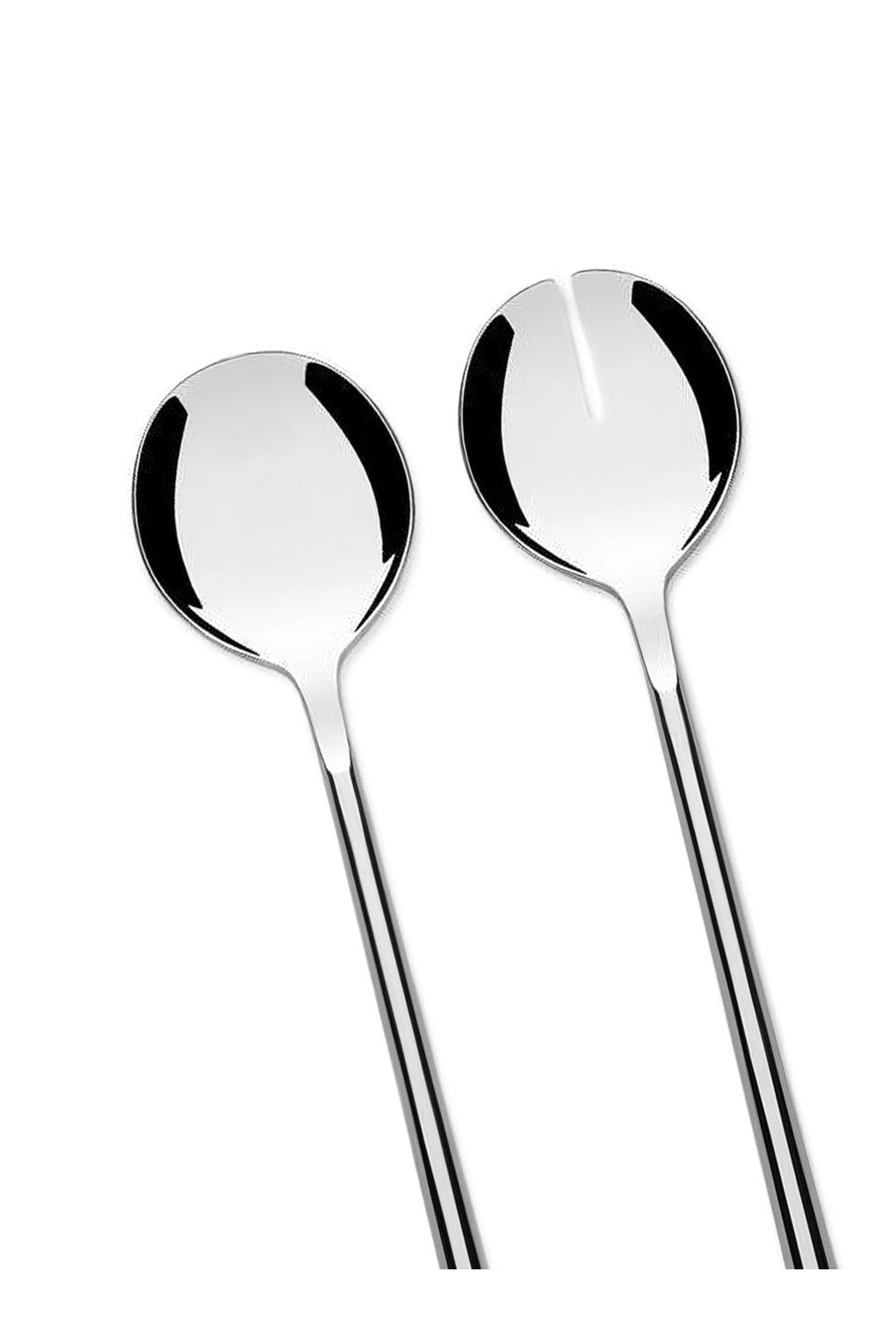 Набор из двух салатных ложек Alessi Clivo. Фото 2.