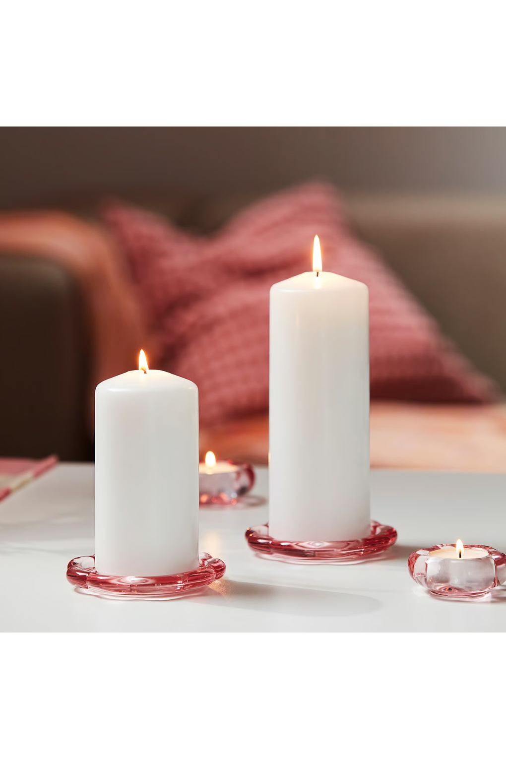 Подсвечник для чайной свечи IKEA BLADFÅGEL. Фото 3.