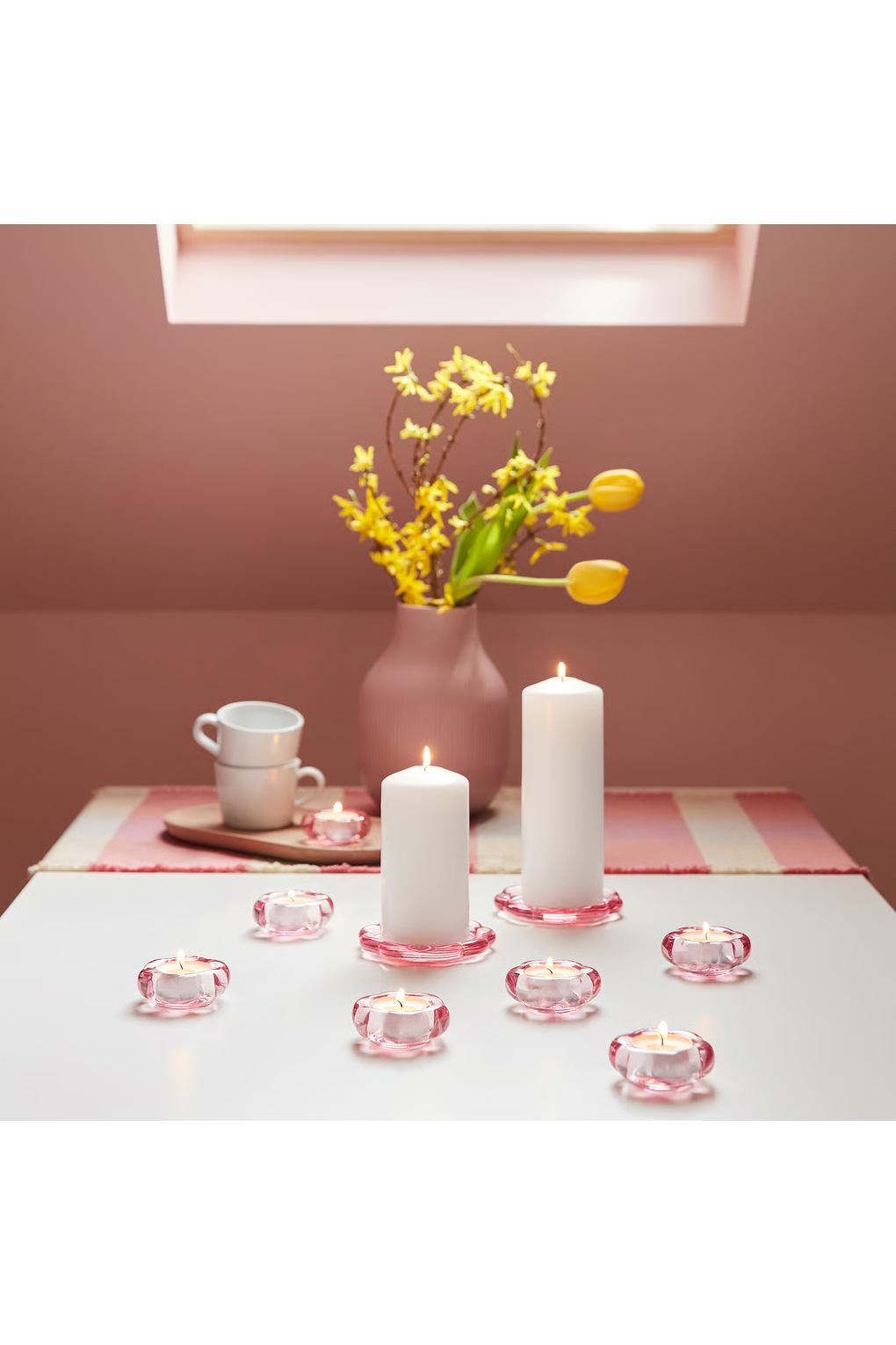 Подсвечник для чайной свечи IKEA BLADFÅGEL. Фото 4.