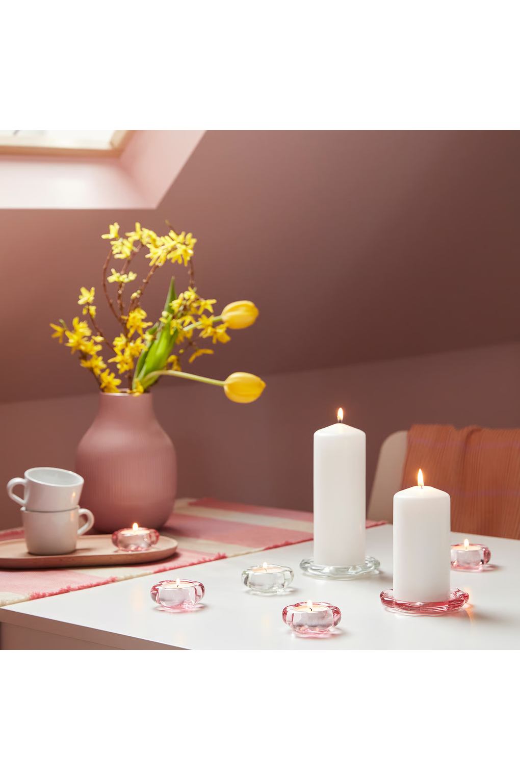 Подсвечник-чаша декоративный IKEA BLADFÅGEL. Фото 3.