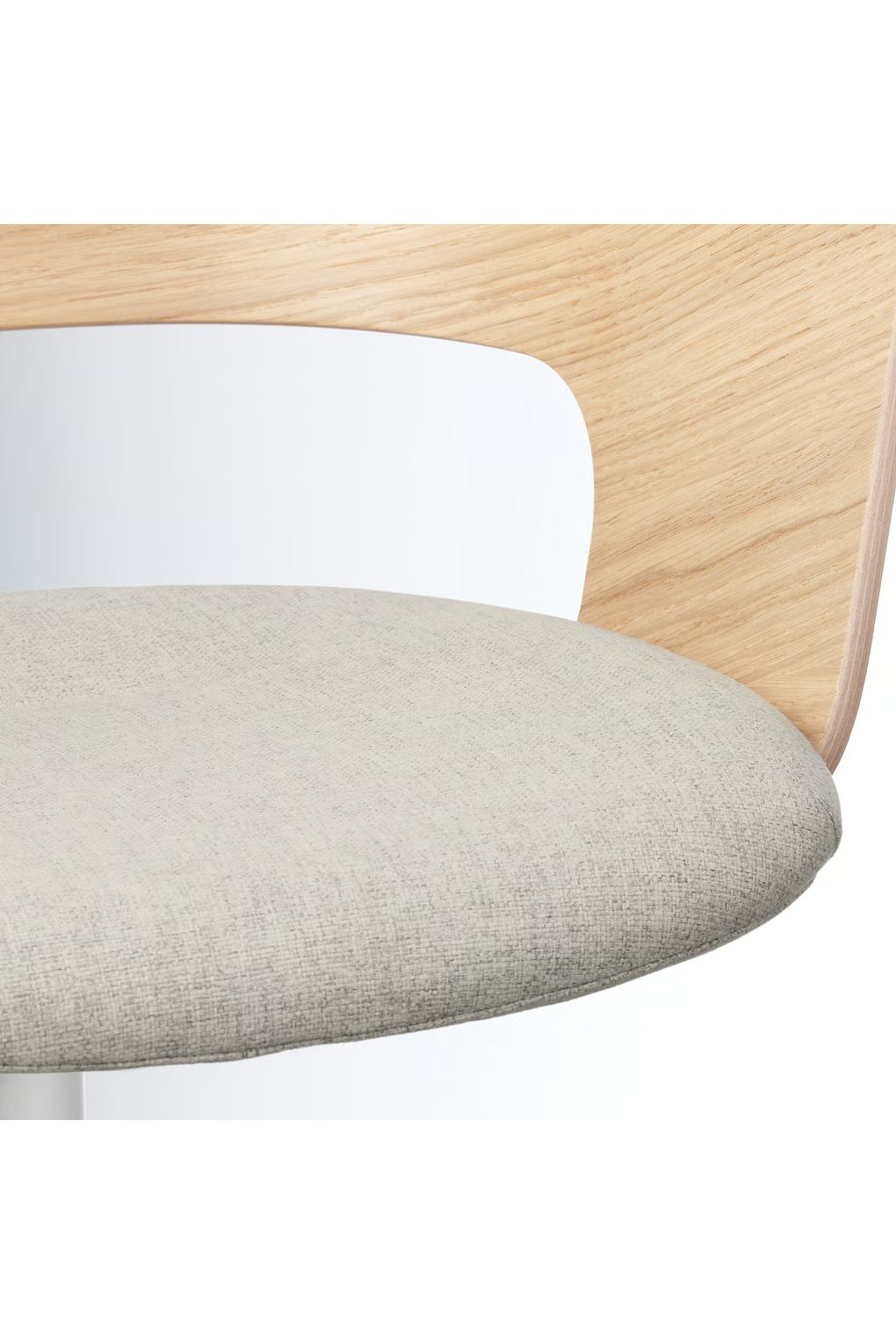 Стул для переговоров на колёсиках IKEA FJÄLLBERGET. Фото 6.