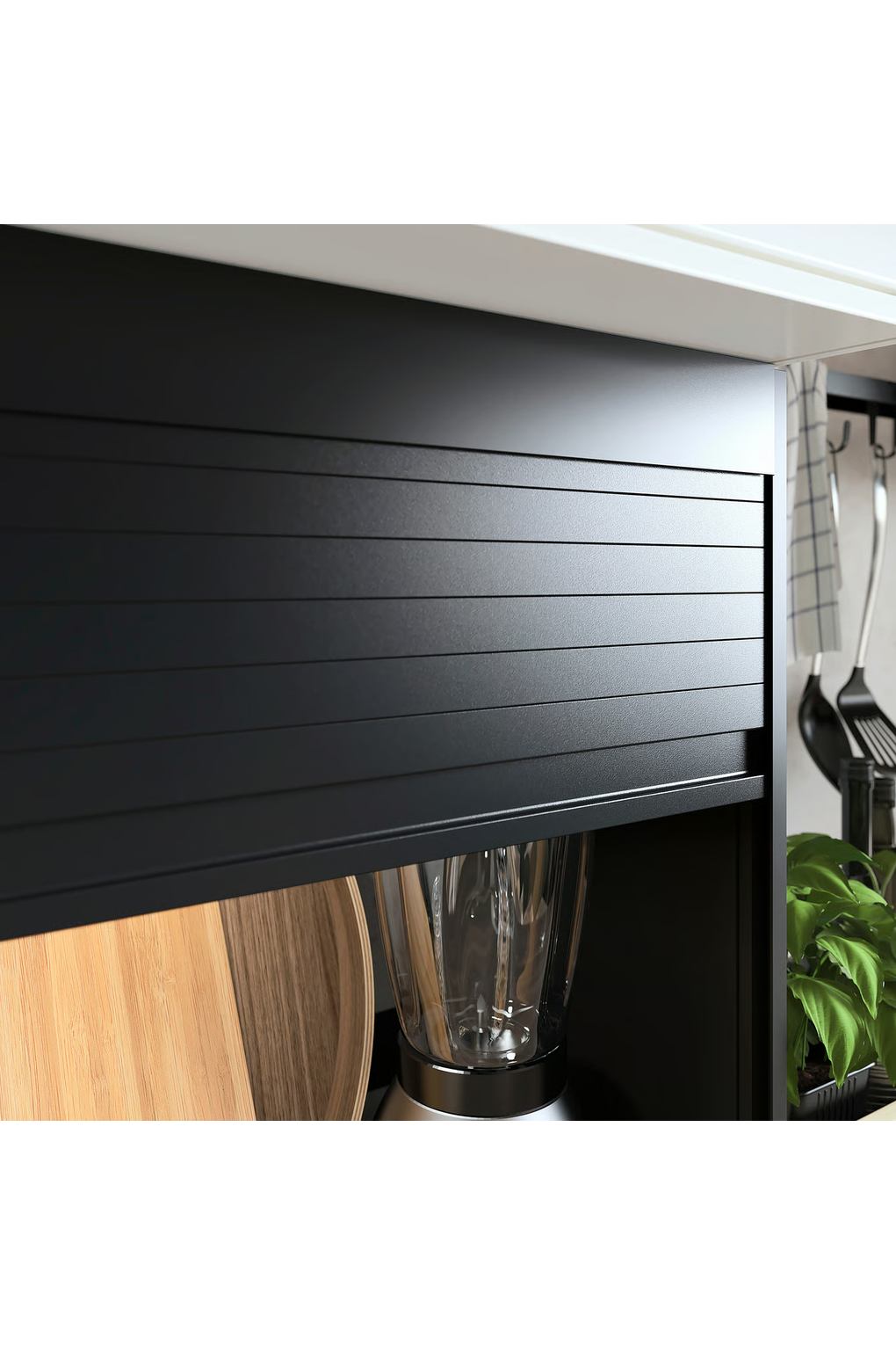 Роллетный шкаф для мелкой техники IKEA TITTEBO. Фото 4.