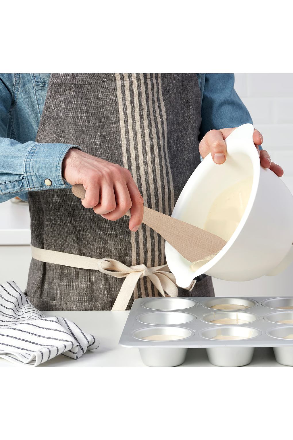 Силиконовая лопатка IKEA FULLÄNDA. Фото 3.