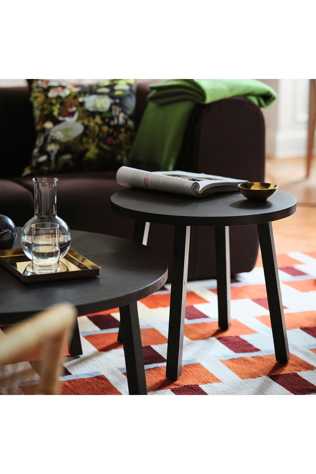 Ковёр безворсовый IKEA STOCKHOLM 2025. Фото 6.