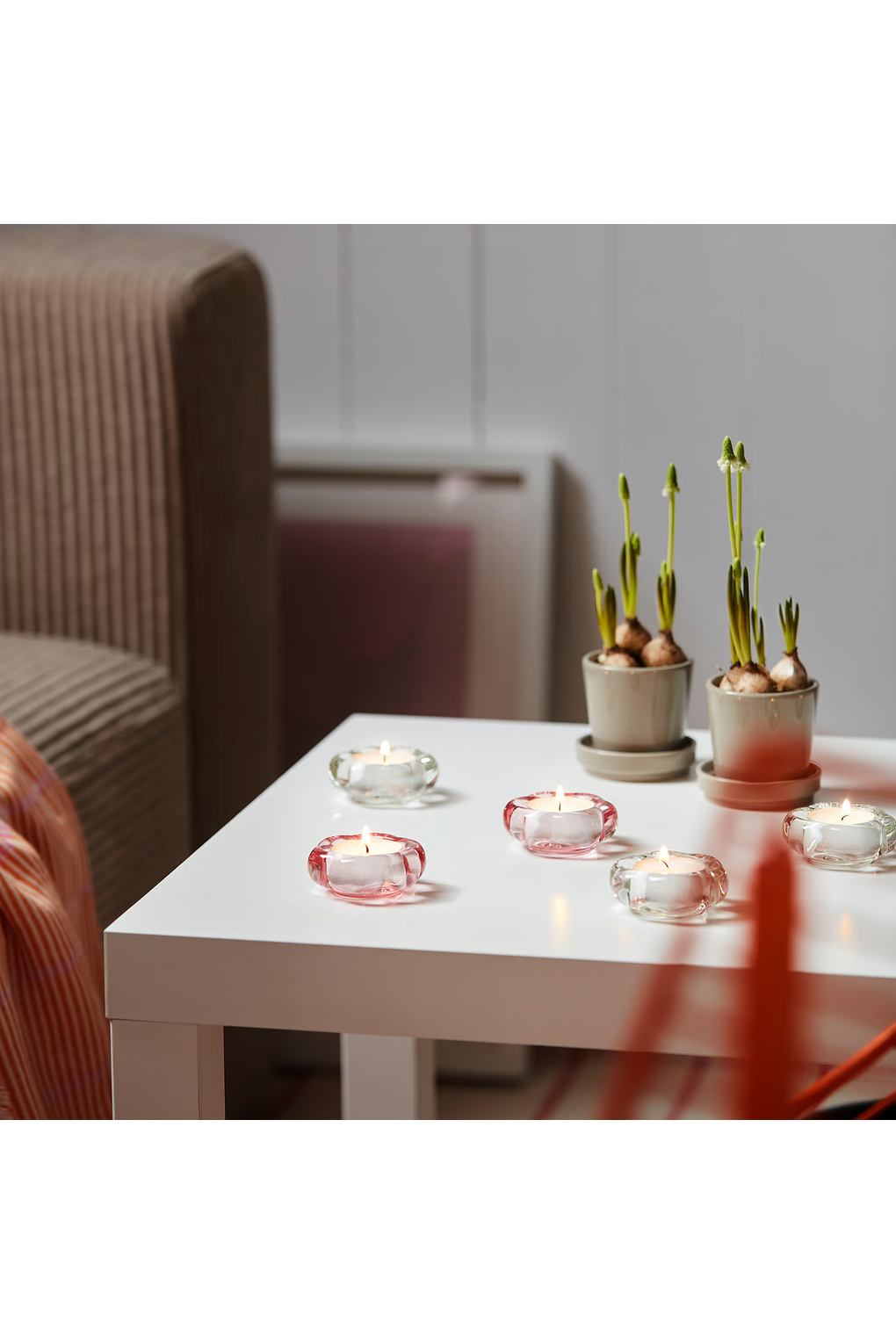 Подсвечник для чайной свечи IKEA BLADFÅGEL. Фото 4.