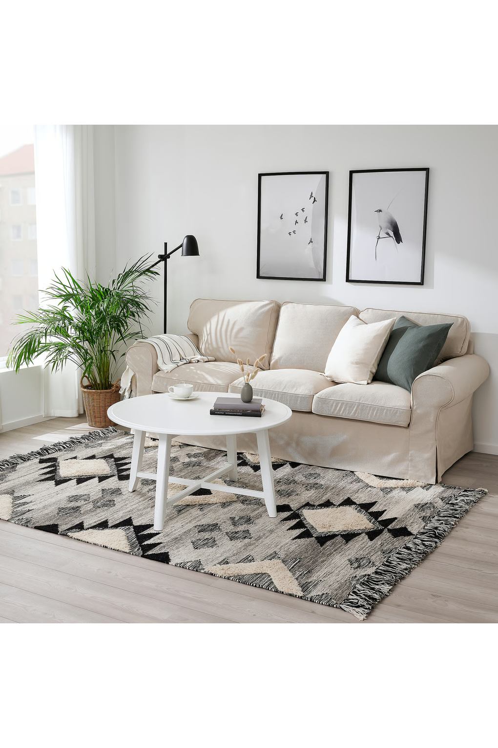 Ковёр безворсовый IKEA TANNISBY. Фото 3.