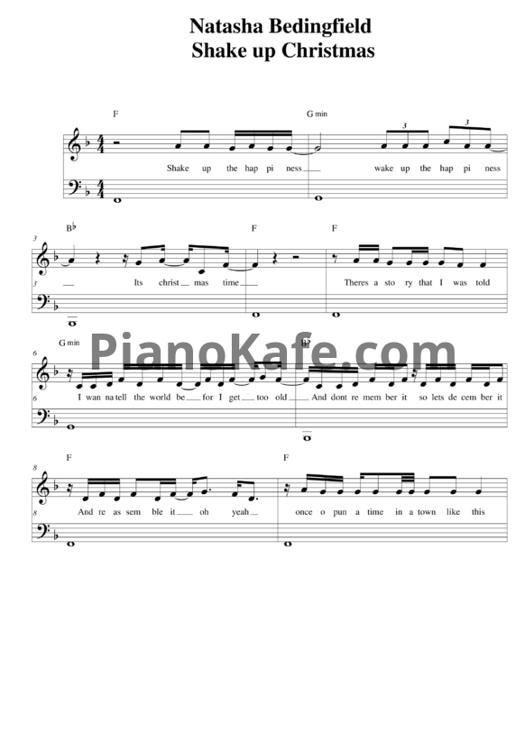 Ноты Train - Shake up Christmas