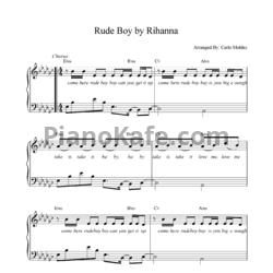 Ноты Anni Rossi - Rude Boy - предпросмотр