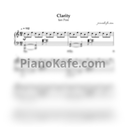 Ноты Ian Post - Clarity - предпросмотр