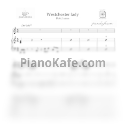 Ноты Bob James - Westchester lady - предпросмотр