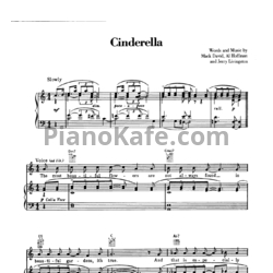 Ноты Cinderella (Книга нот) - предпросмотр