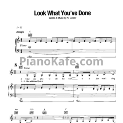 Ноты Jet - Look what you've done - предпросмотр