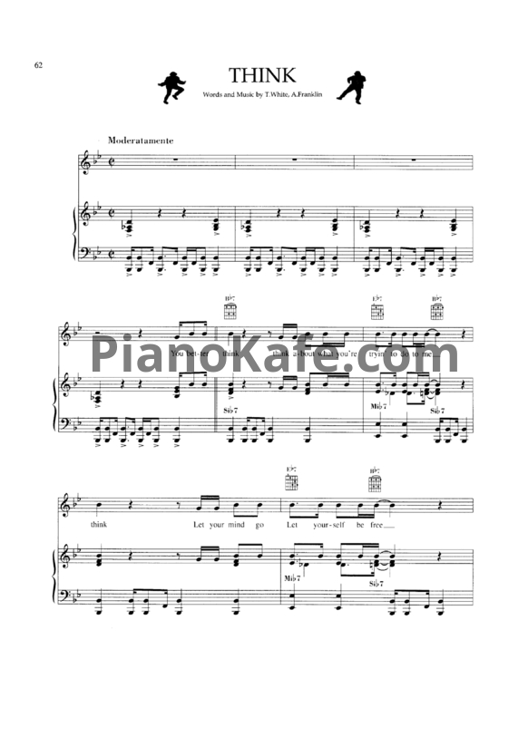 Ноты Aretha Franklin - Think