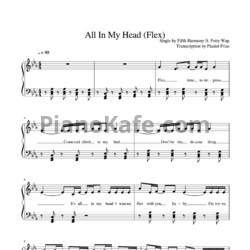 Ноты Fifth Harmony feat. Fetty Wap - All in my head (Flex) - предпросмотр
