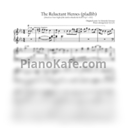 Ноты Hiroyuki Sawano - The Reluctant Heroes (pfadlib) - предпросмотр