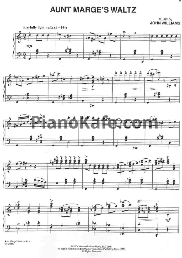 Ноты John Williams - Harry Potter and the Prisoner of Azkaban (Книга нот)