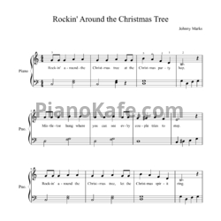 Ноты Brenda Lee - Rockin' around the Christmas tree - предпросмотр