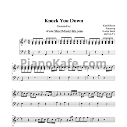 Ноты Keri Hilson, Kanye West feat. Ne-Yo - Knock you down - предпросмотр