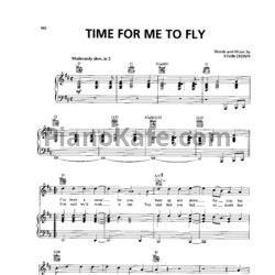 Ноты Reo Speedwagon - Time for me to fly - предпросмотр