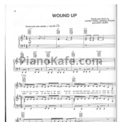 Ноты LeAnn Rimes - Wound up - предпросмотр