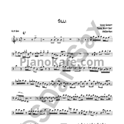 Ноты Kenny Garrett - Jilli - предпросмотр