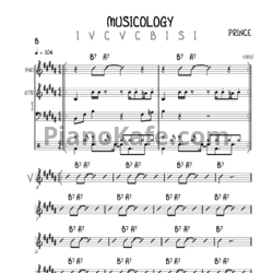 Ноты Prince - Musicology - предпросмотр