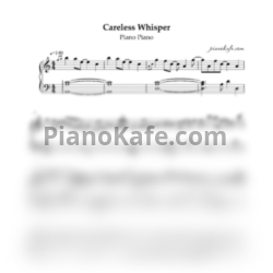 Ноты Piano Piano - Careless whisper - предпросмотр