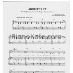 Ноты Jason Robert Brown - Another life - предпросмотр