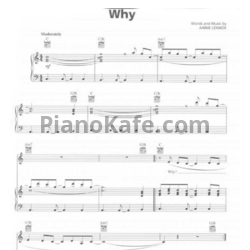 Ноты Annie Lennox - Why - предпросмотр