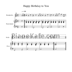 Sheets Mariah Carey - Happy birthday to you - preview
