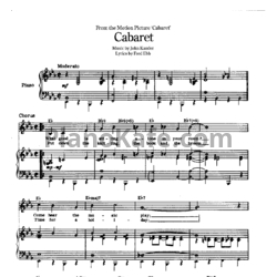 Ноты John Kander - Vocal selections from 