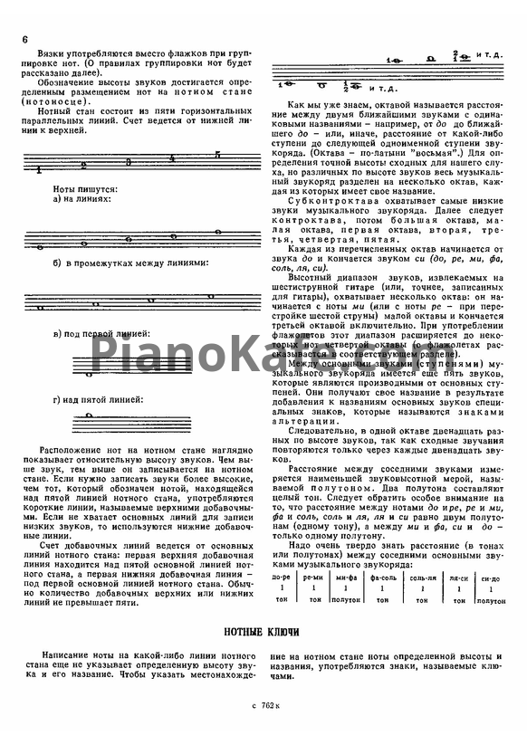 Ноты П. Вещицкий - Самоучитель игры на шестиструнной гитаре