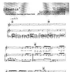 Ноты Jamie Cullum - Frontin