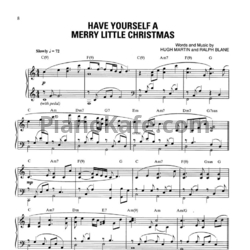Ноты Hugh Martin - Have yourself a merry little Christmas - предпросмотр