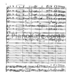 Ноты И. Брамс - `Триумфальная песнь` (`Triumphlied`) для баритона, восьмиголосного хора и оркестра (Op. 55) - предпросмотр