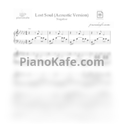 Ноты Negative - Lost soul (Acoustic version) - предпросмотр
